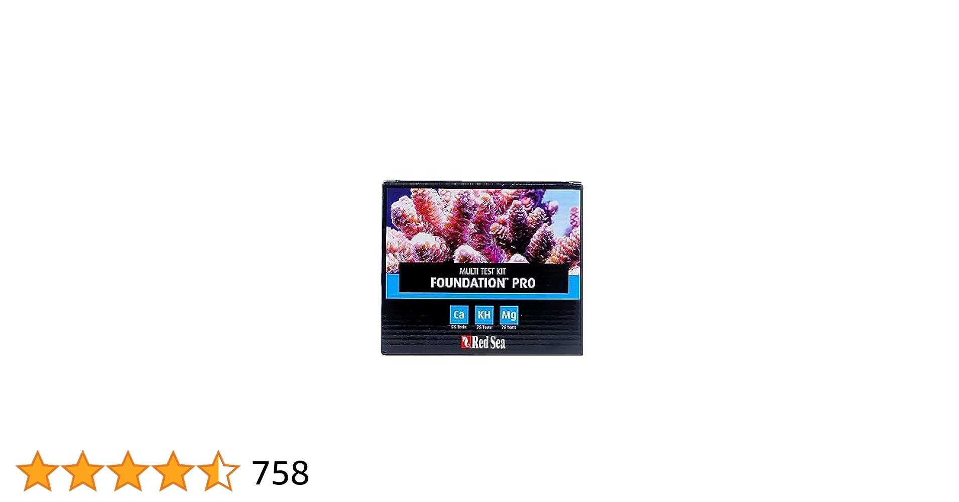 水質管理 Red Sea FOUNDATION PRO MULTI TEST KIT Reef Foundation Pro Multi Test Kit (Ca,Alk,Mg) Calcium